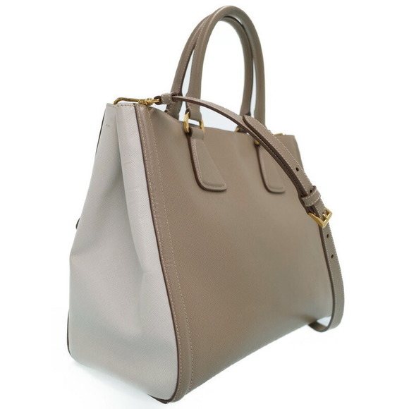 Prada Galleria 2WAY Tote Bag Bicolor - Picture 1 of 9